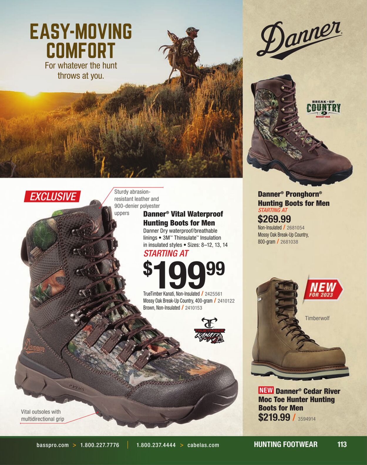 Catalogue Cabela's from 08/23/2023