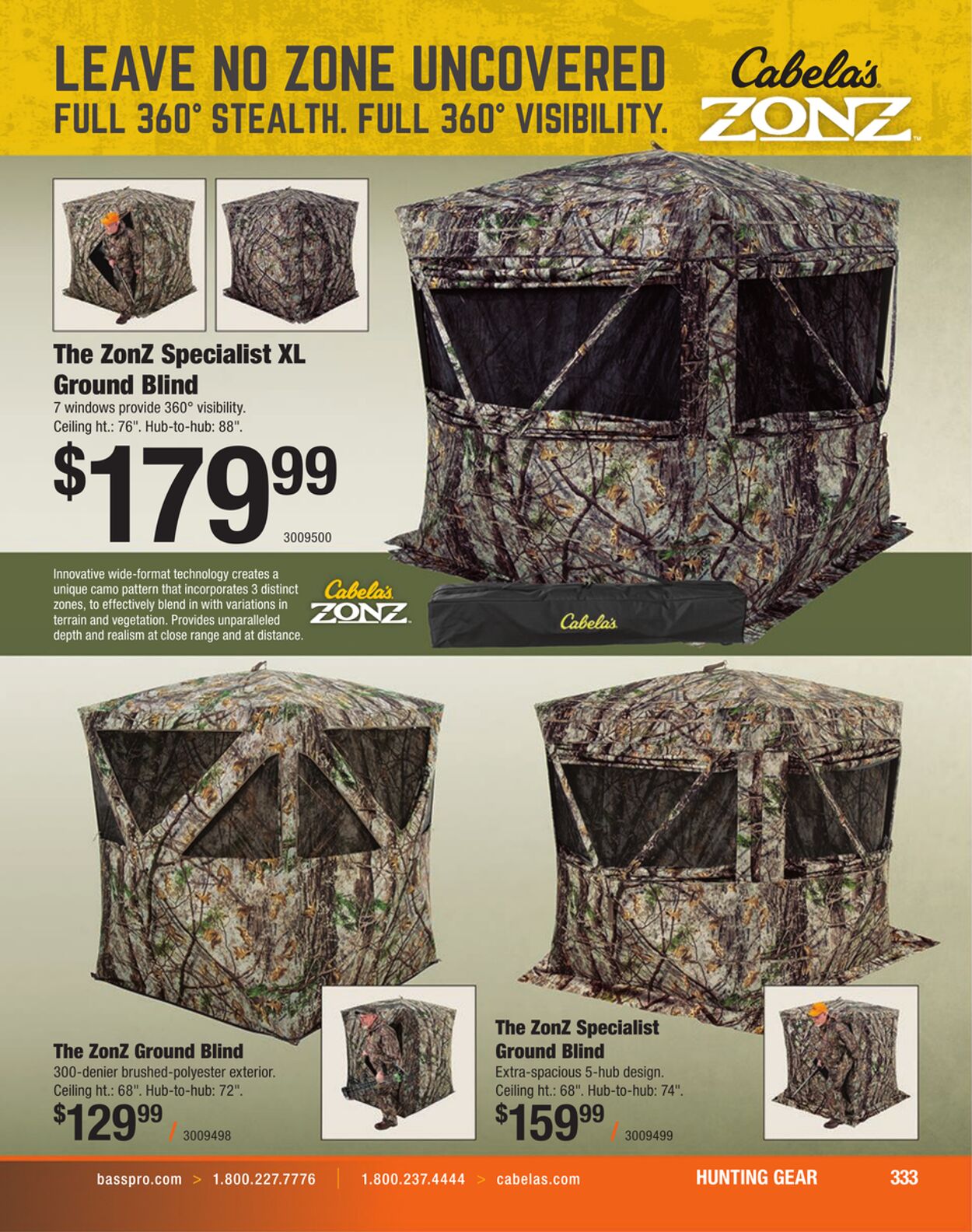 Catalogue Cabela's from 08/23/2023