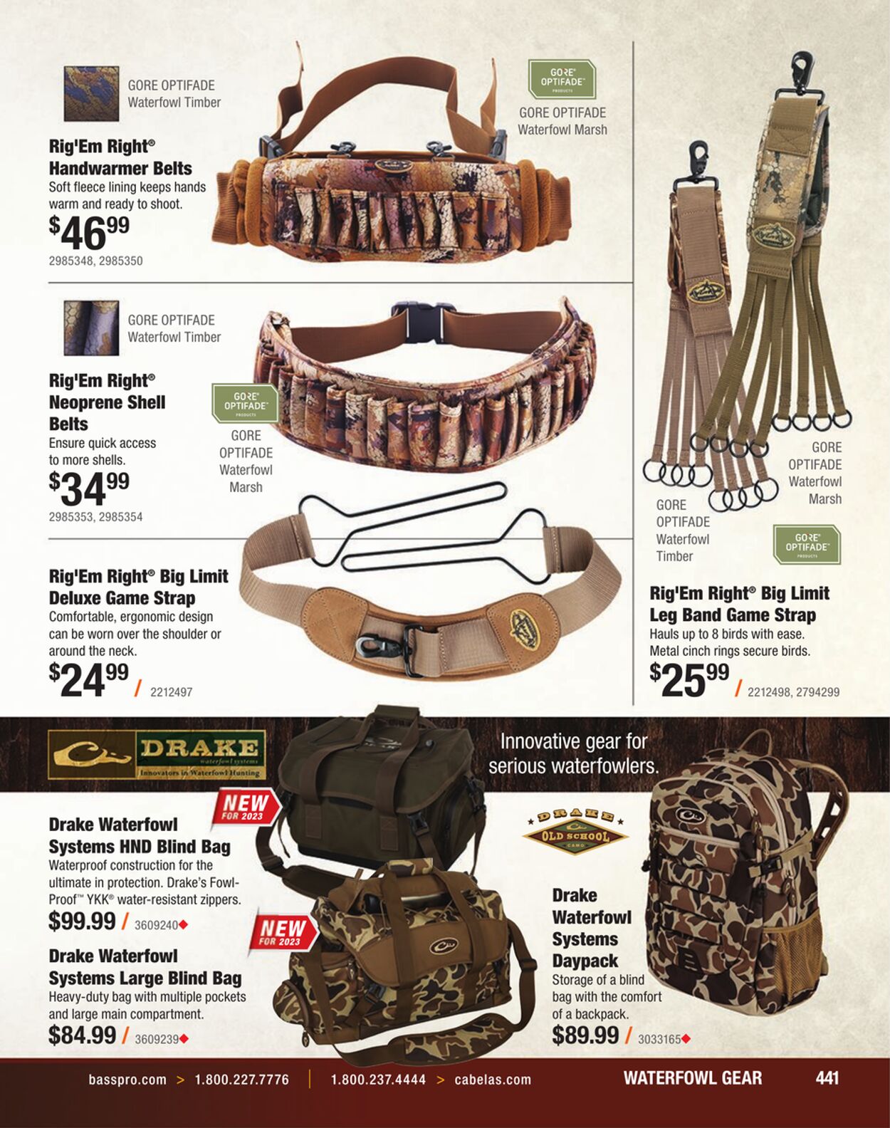 Catalogue Cabela's from 08/23/2023