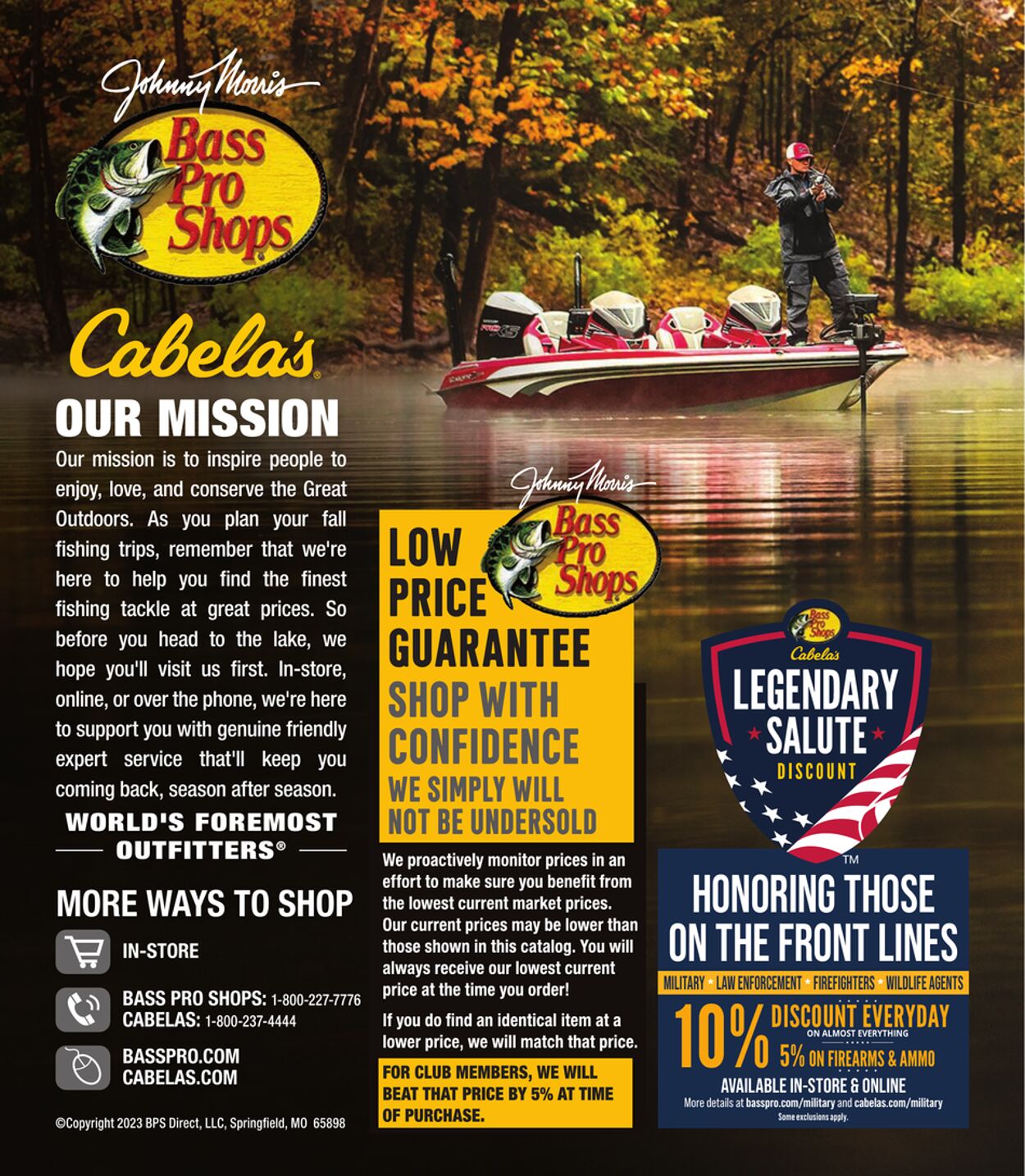 Catalogue Cabela's from 08/30/2023