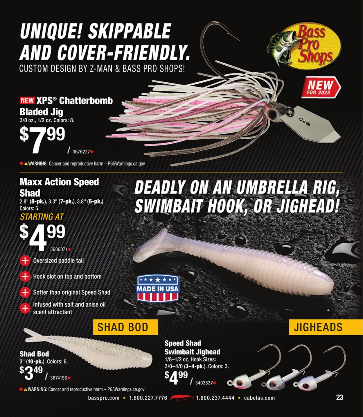 Catalogue Cabela's from 08/30/2023