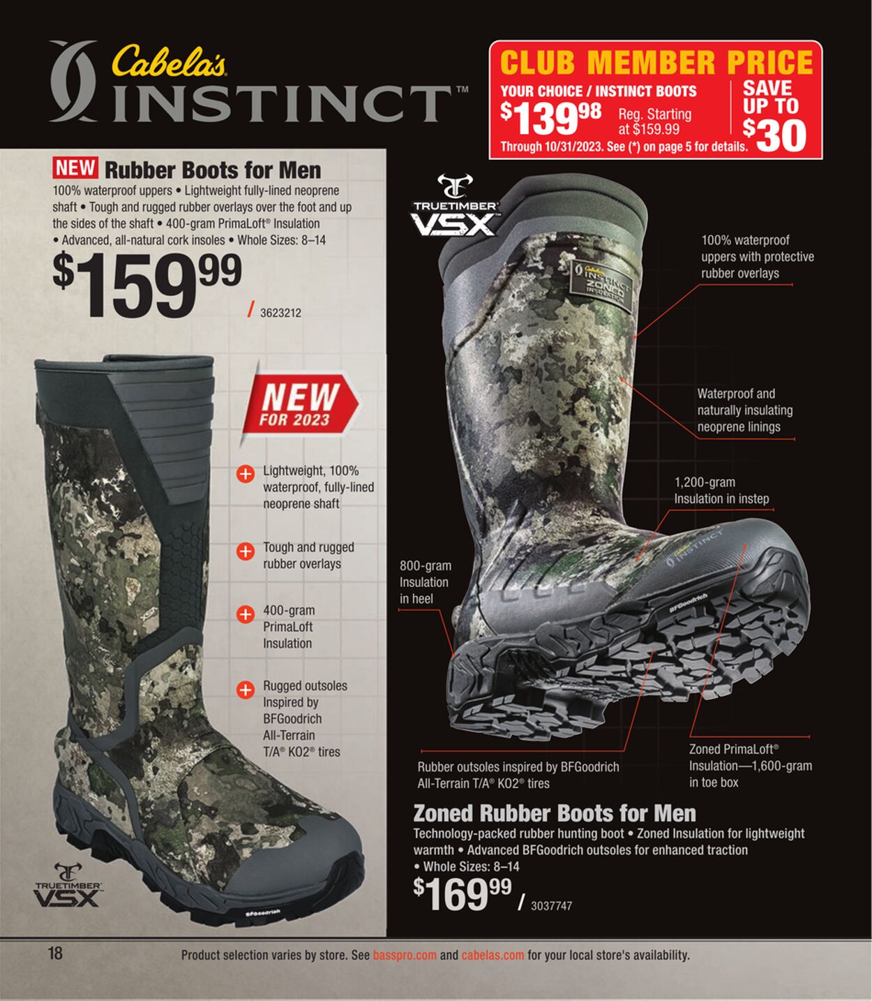 Catalogue Cabela's from 09/13/2023