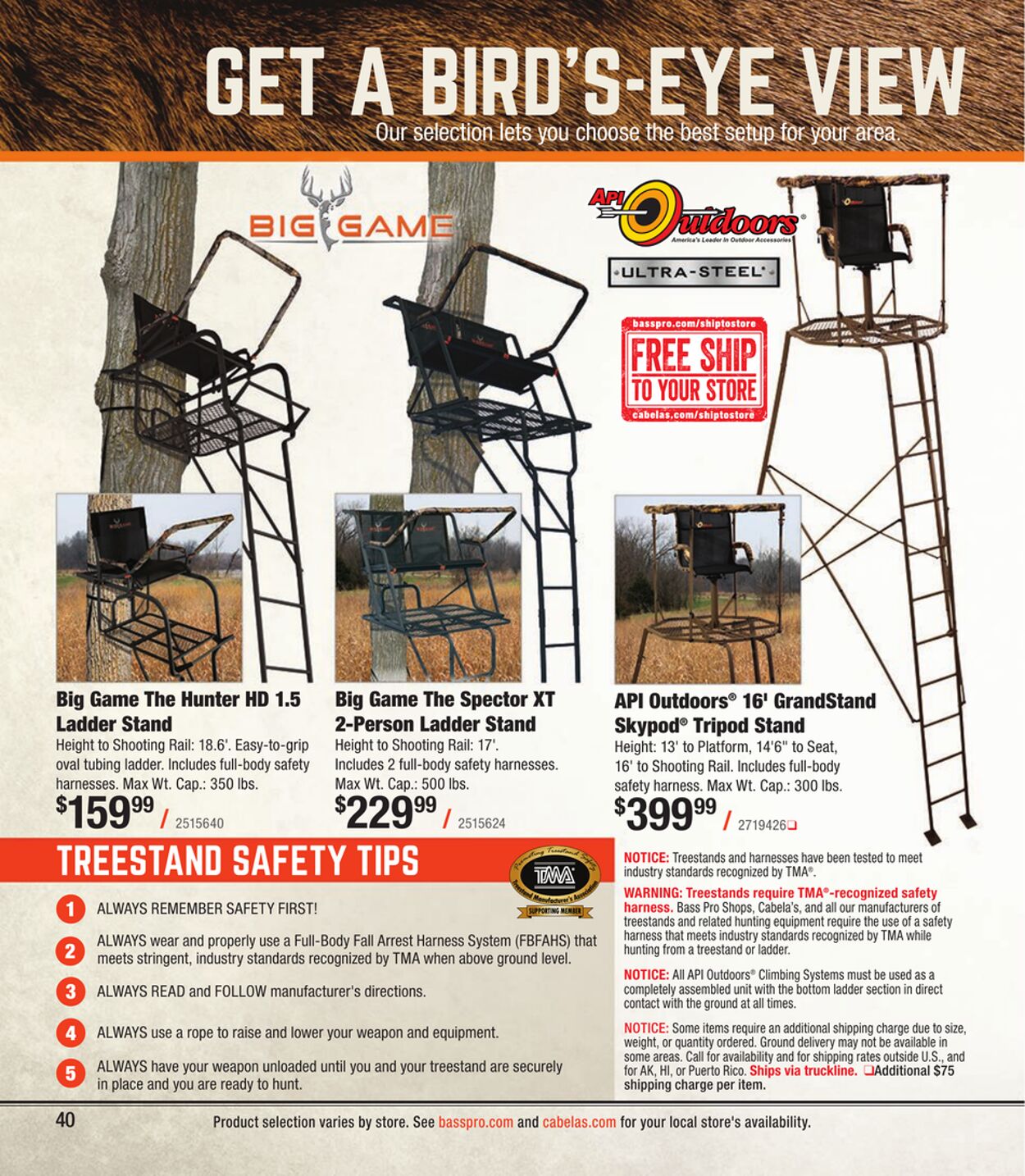 Catalogue Cabela's from 09/13/2023