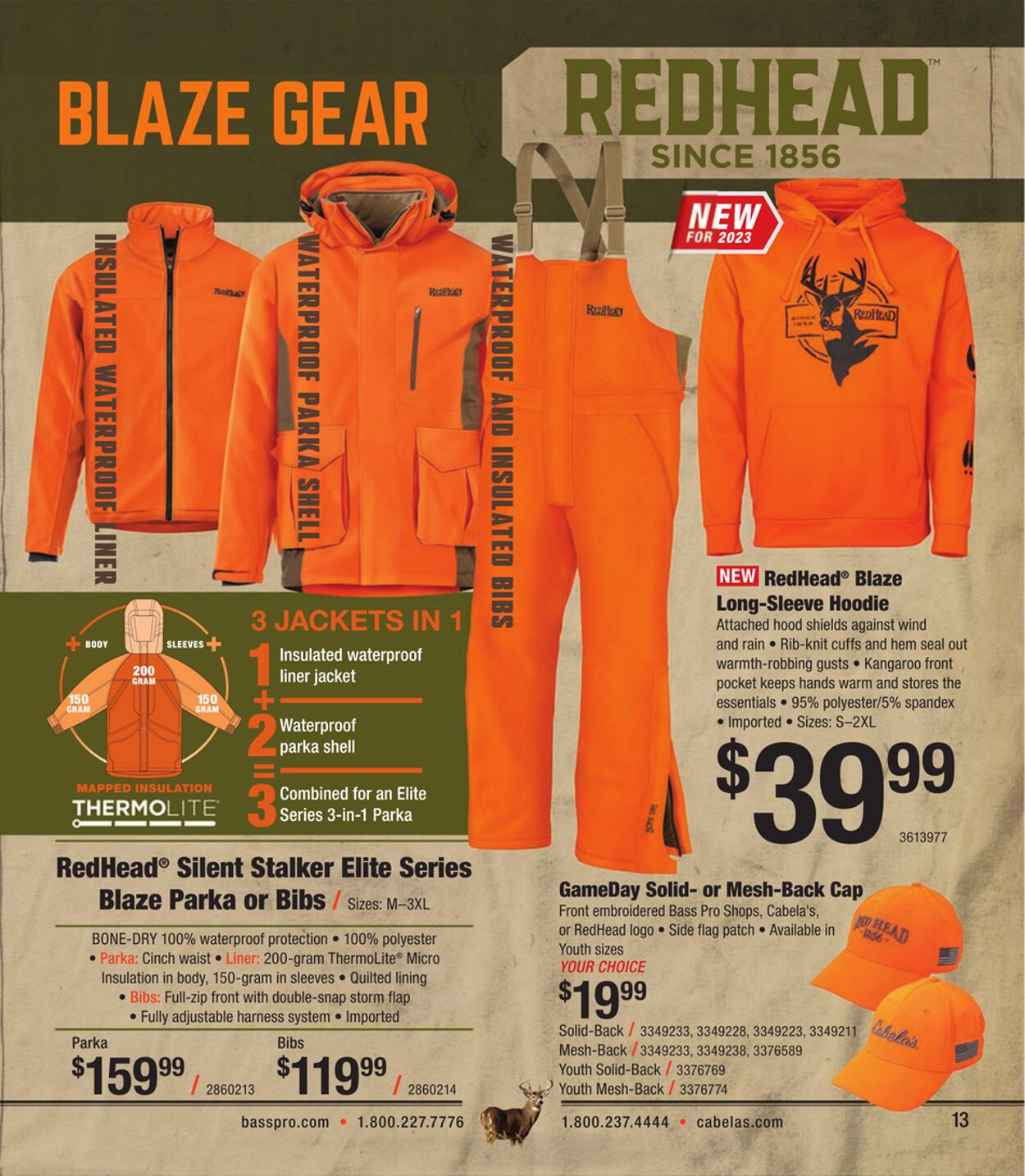 Catalogue Cabela's from 09/27/2023