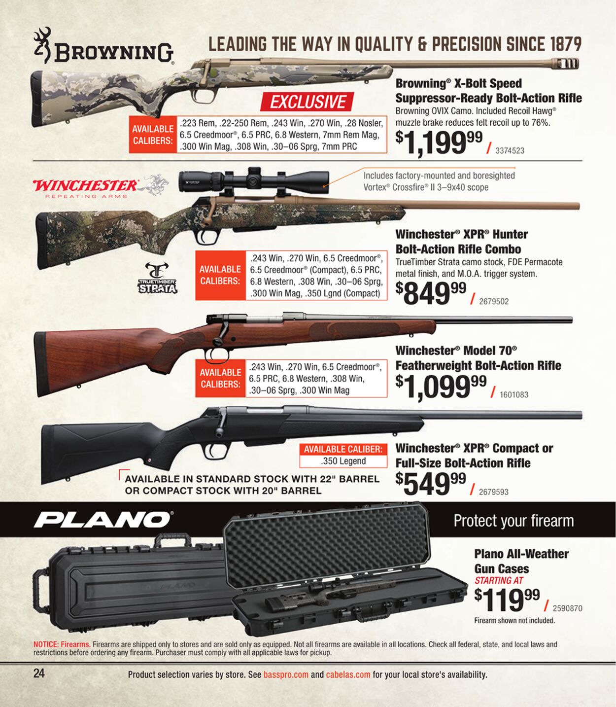 Catalogue Cabela's from 09/27/2023