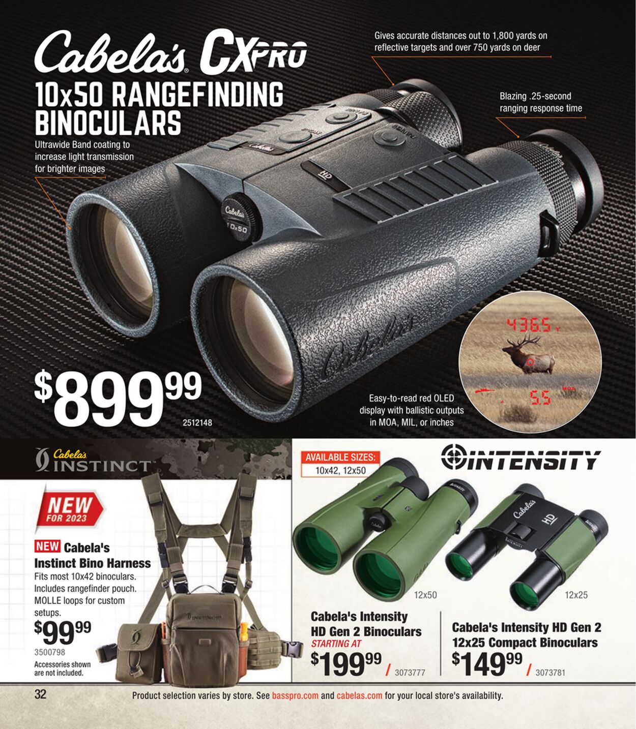 Catalogue Cabela's from 09/27/2023