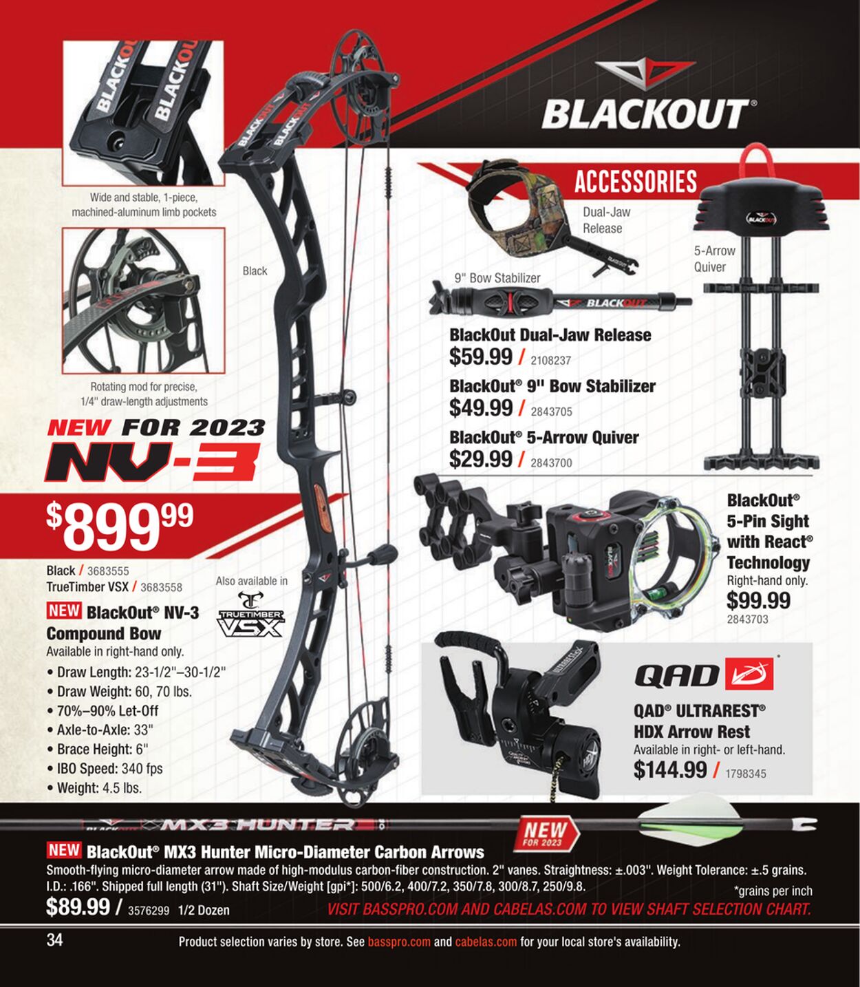 Catalogue Cabela's from 09/27/2023