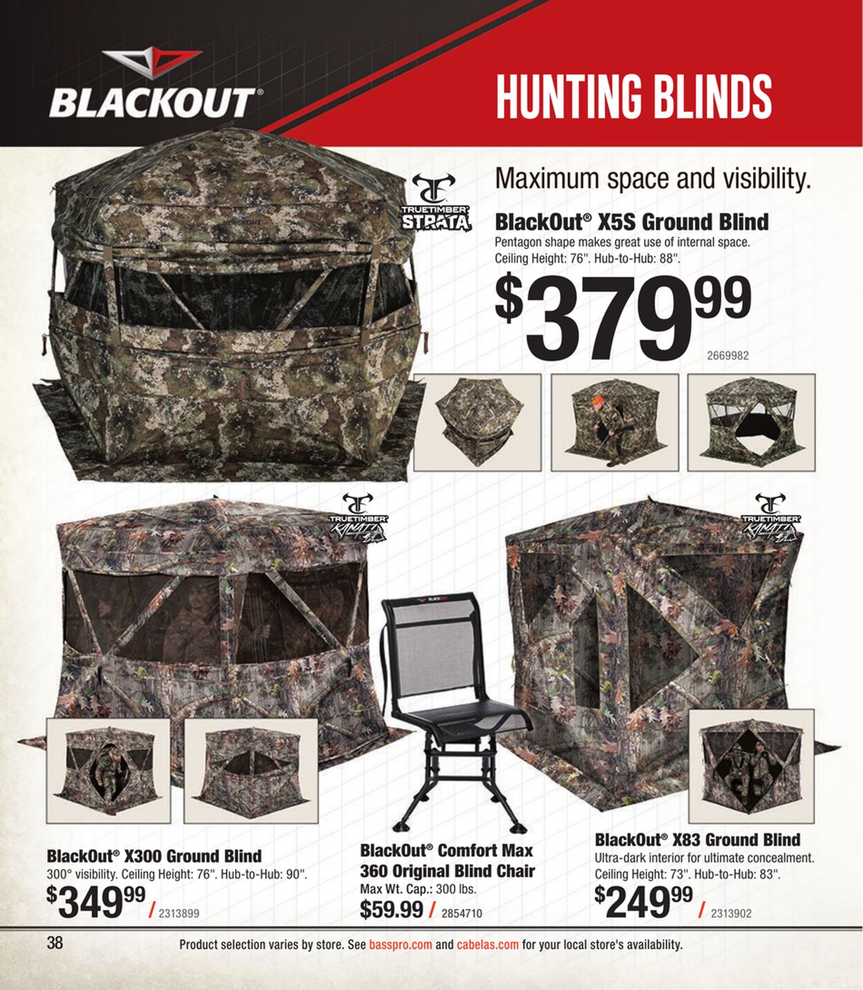 Catalogue Cabela's from 09/27/2023