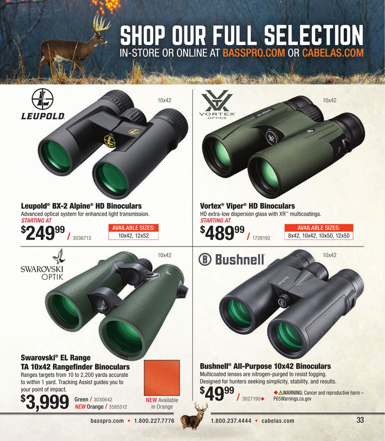 Catalogue Cabela's from 10/11/2023