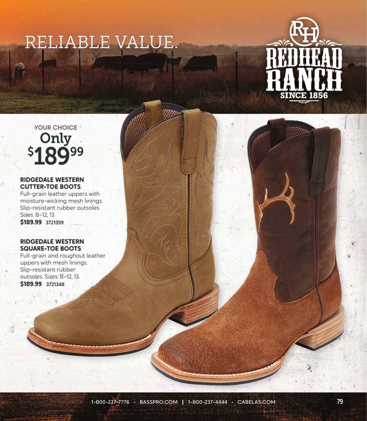 Catalogue Cabela's from 10/11/2023