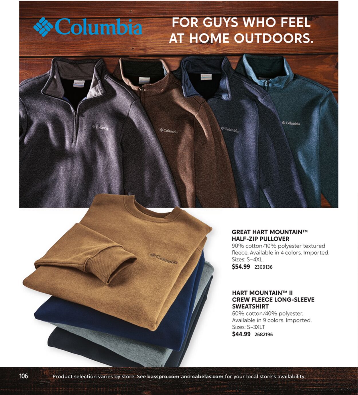 Catalogue Cabela's from 10/11/2023