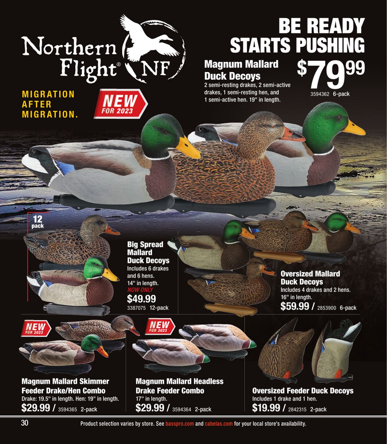 Catalogue Cabela's from 10/11/2023