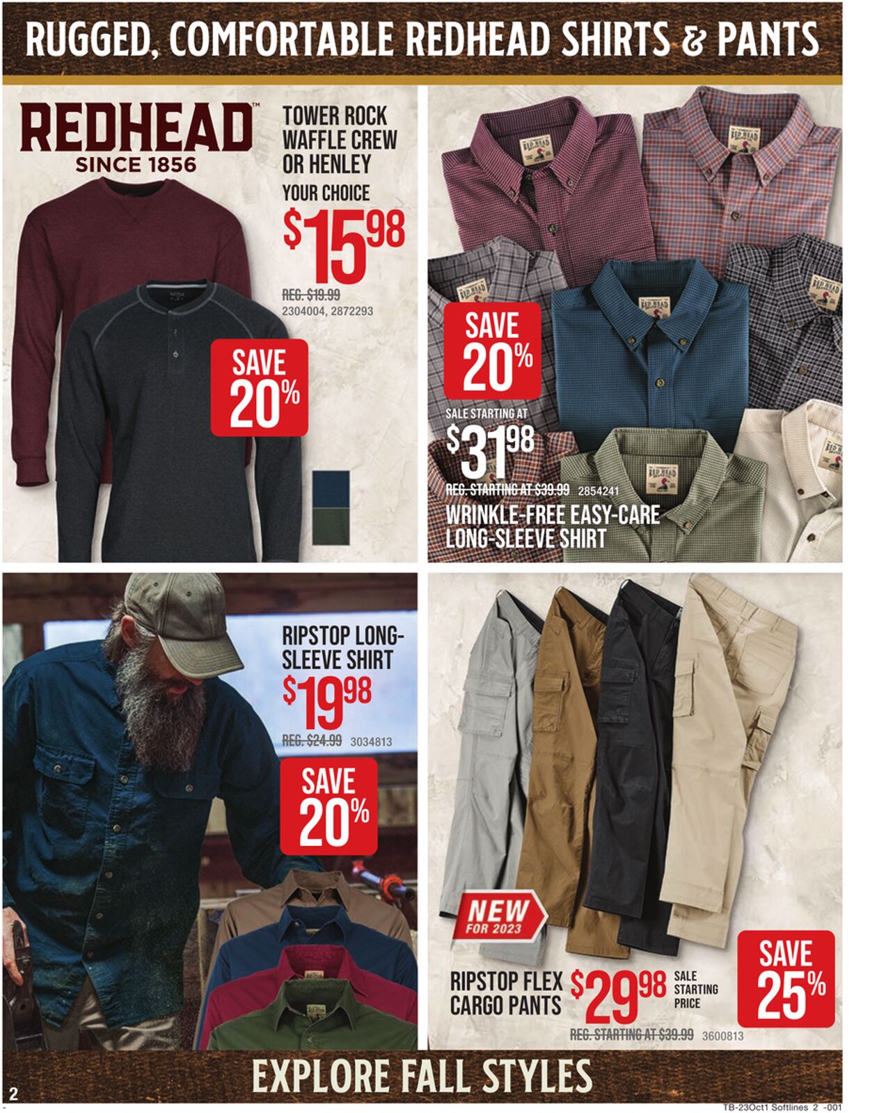 Catalogue Cabela's from 09/21/2023