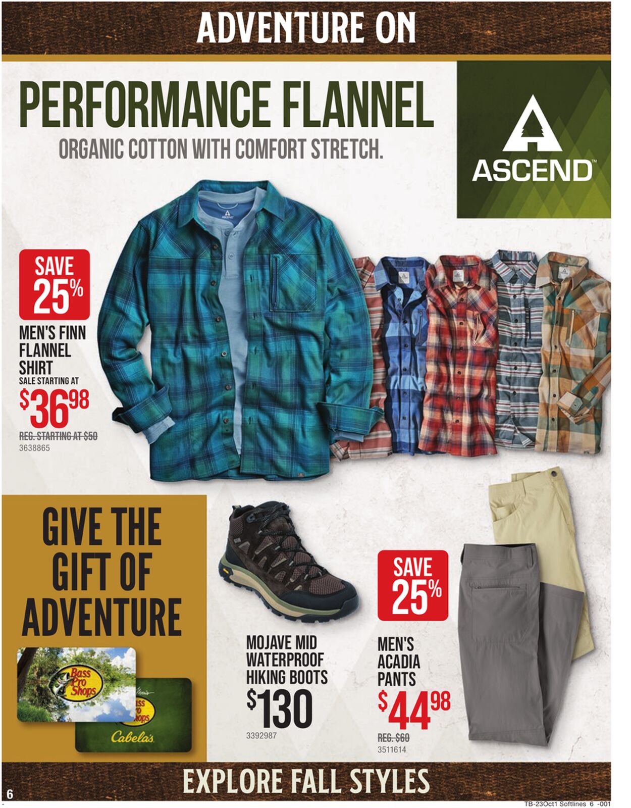 Catalogue Cabela's from 09/21/2023