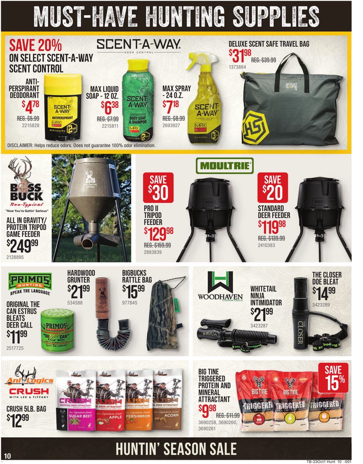 Catalogue Cabela's from 09/21/2023