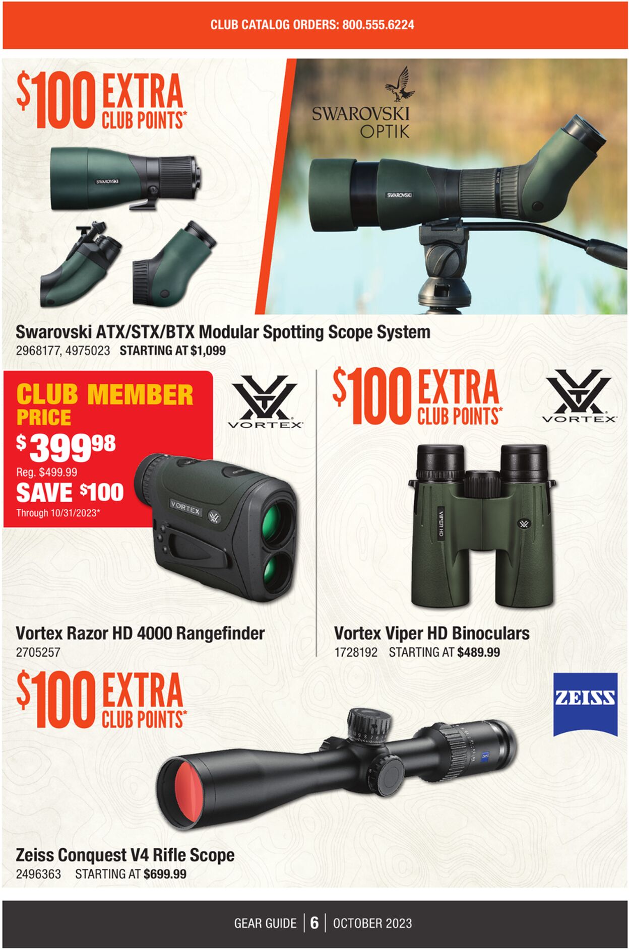 Catalogue Cabela's from 10/01/2023