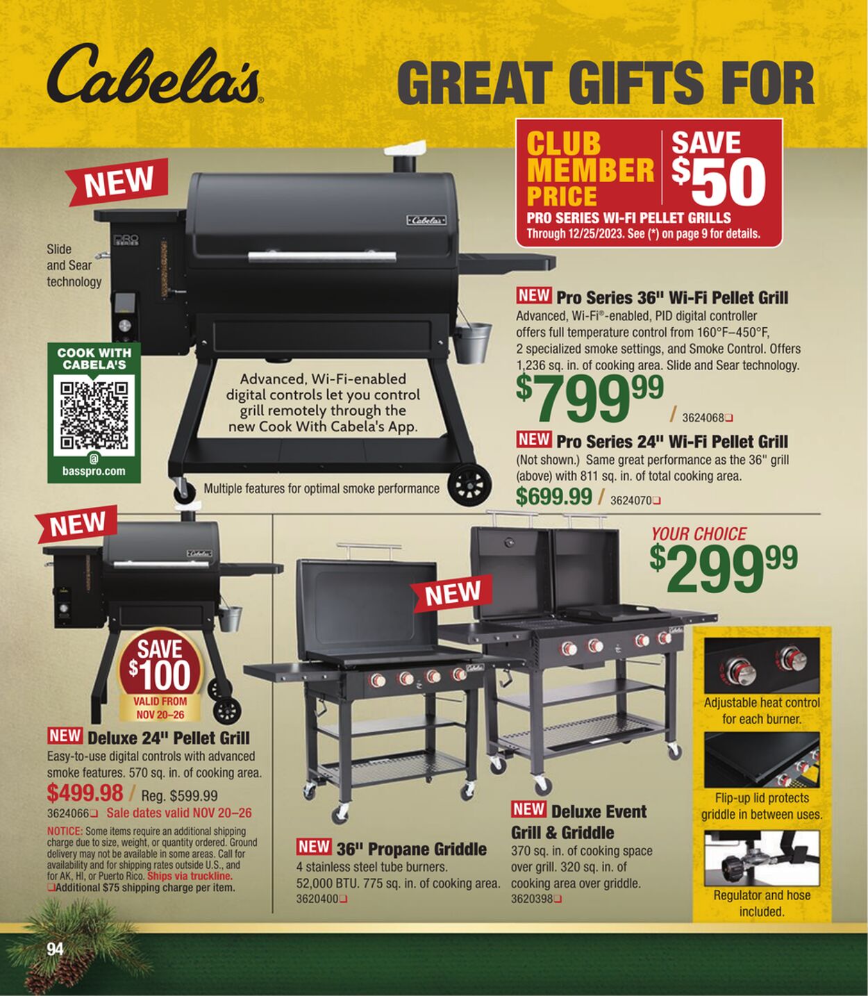 Catalogue Cabela's from 11/22/2023