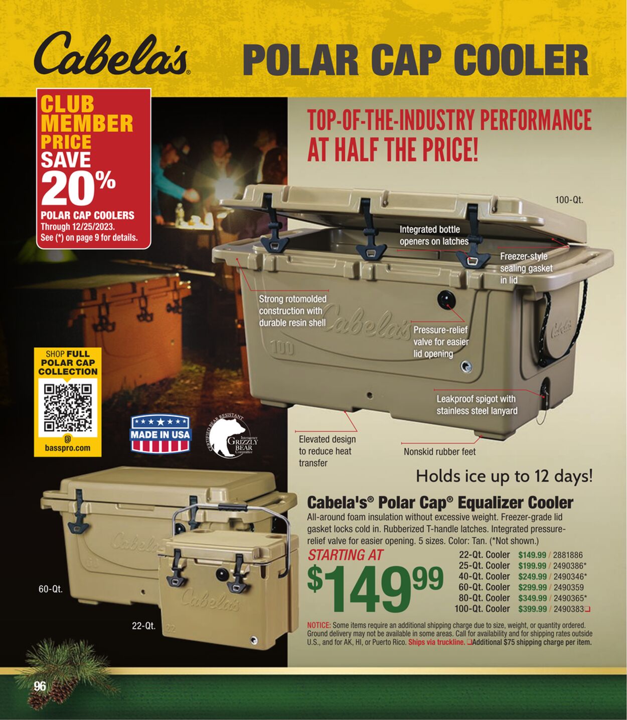 Catalogue Cabela's from 11/22/2023