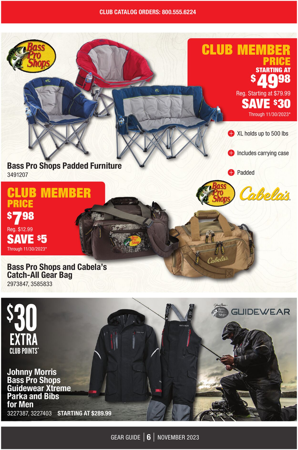 Catalogue Cabela's from 10/19/2023