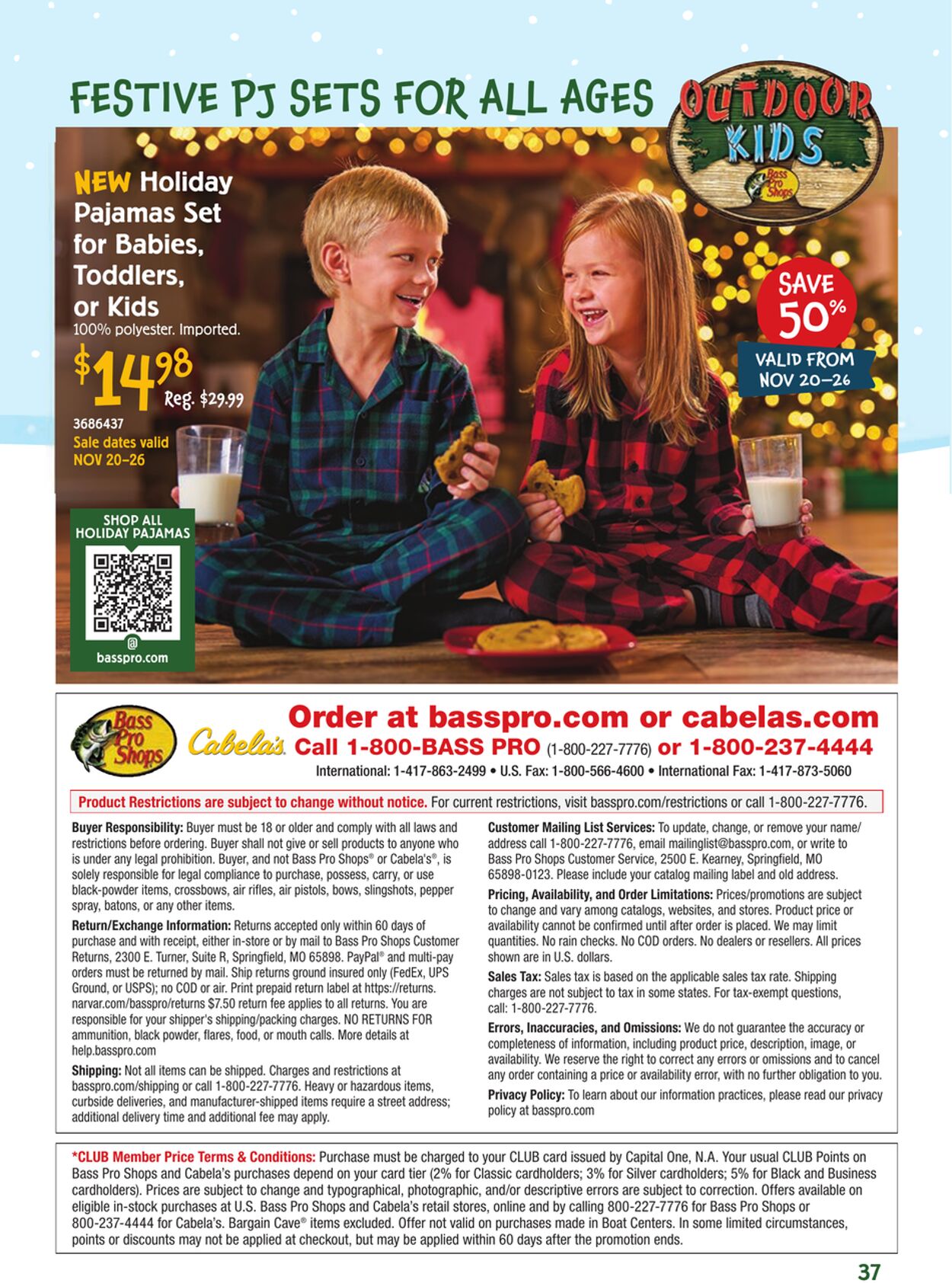 Catalogue Cabela's from 11/30/2023