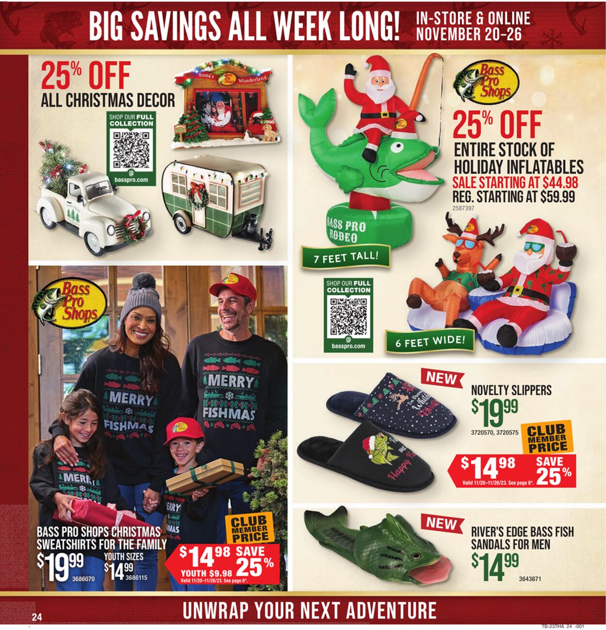 Catalogue Cabela's from 11/20/2023