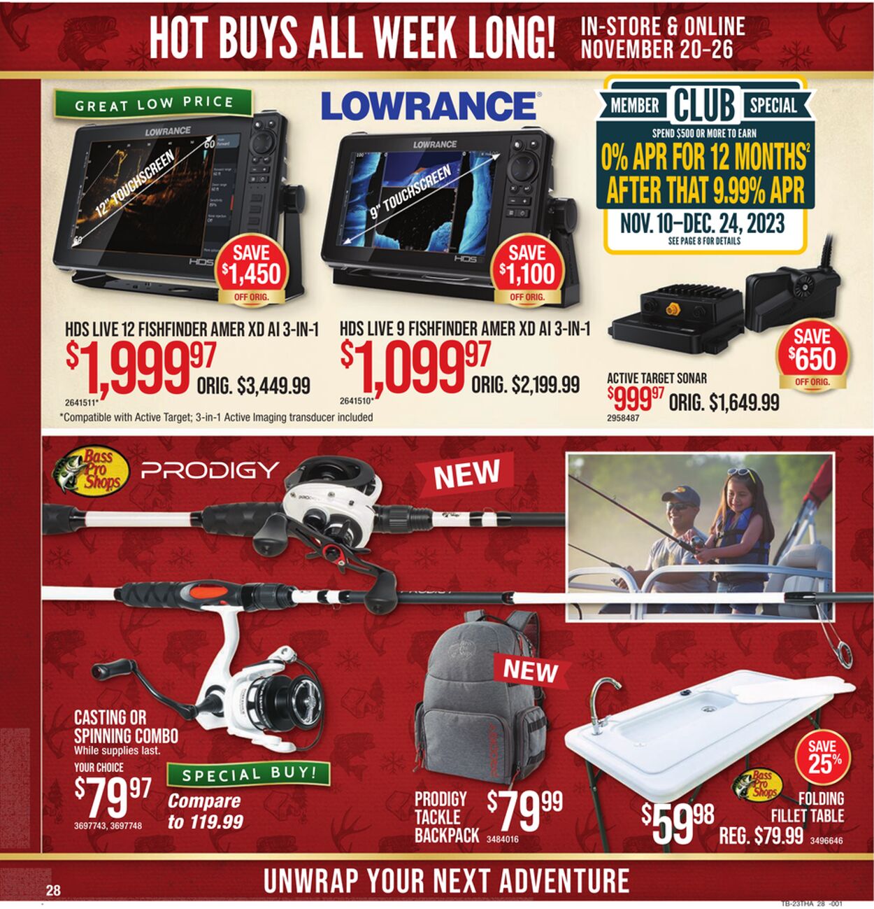 Catalogue Cabela's from 11/20/2023