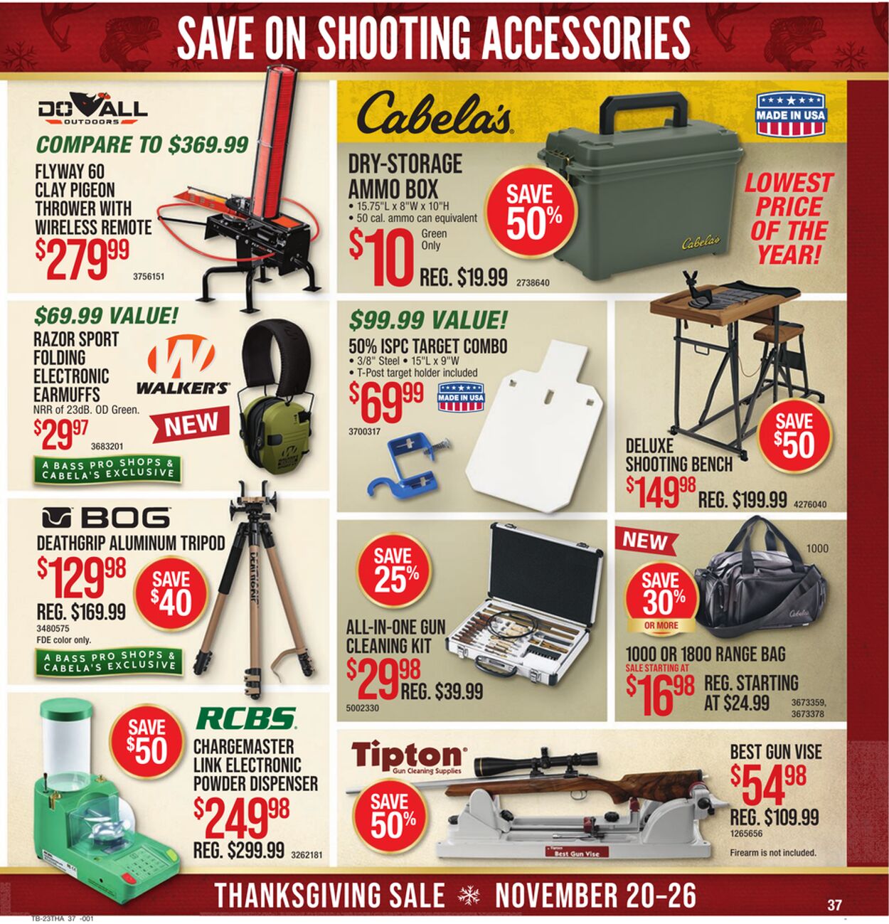 Catalogue Cabela's from 11/20/2023