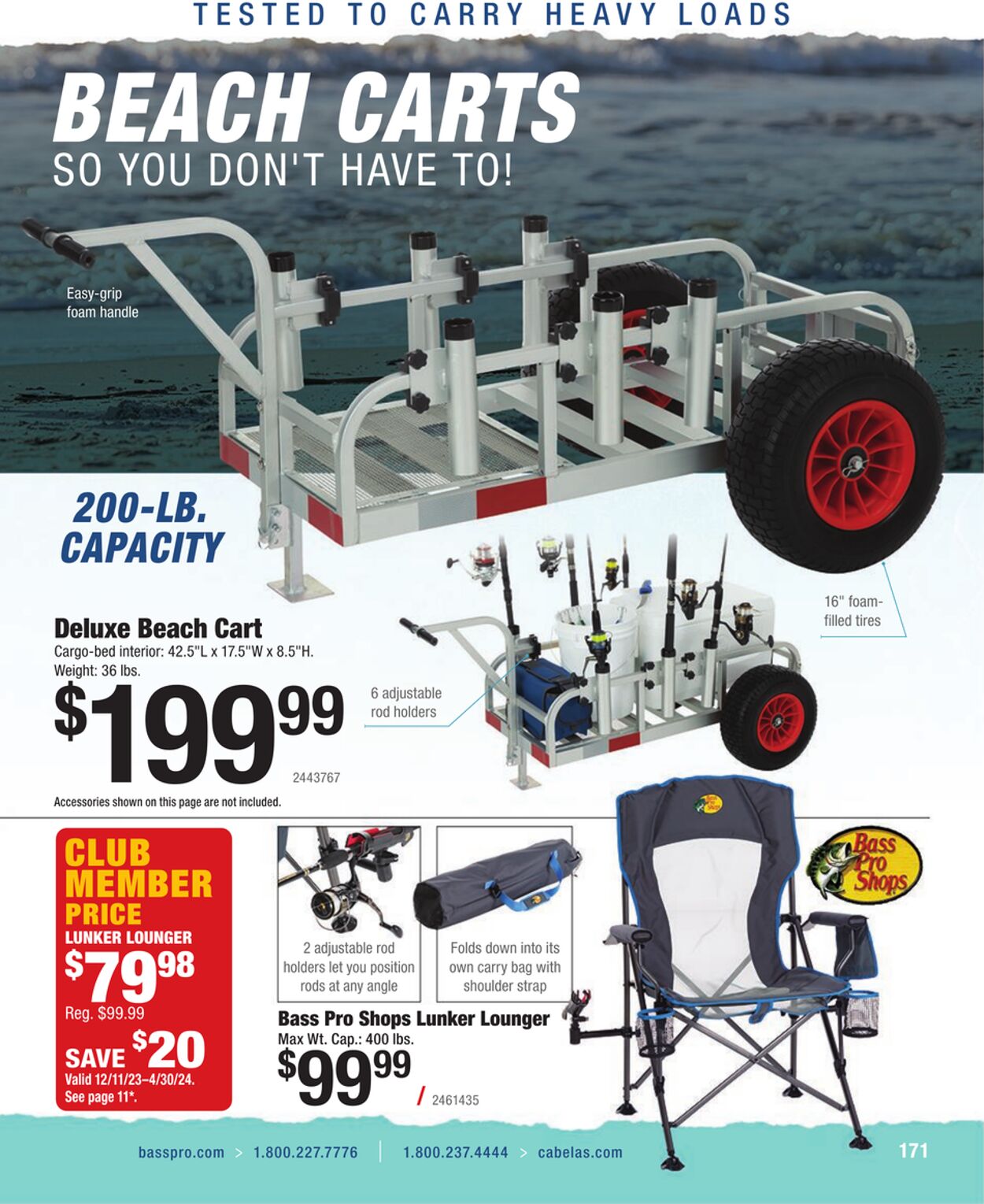 Catalogue Cabela's from 12/24/2023