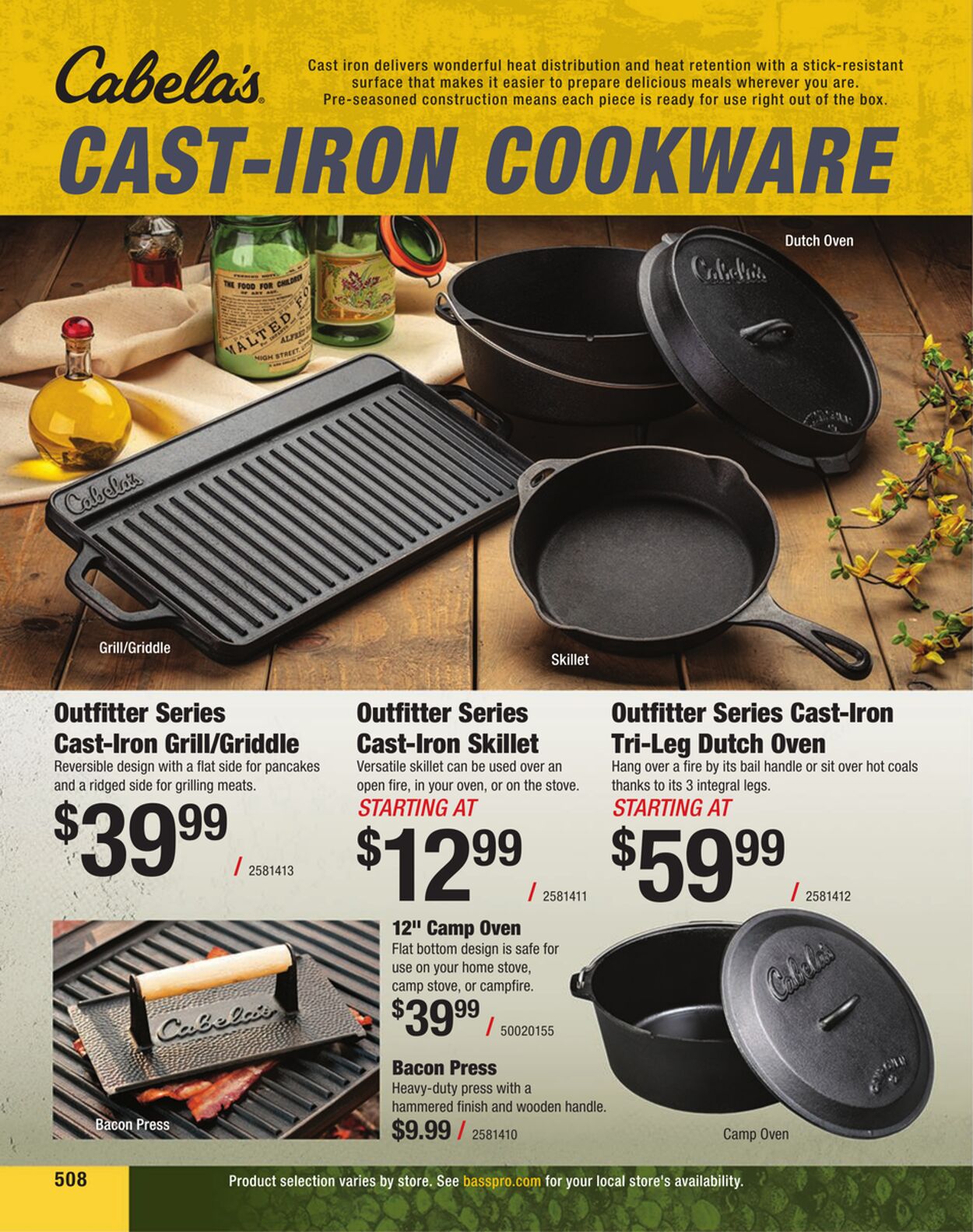 Catalogue Cabela's from 01/31/2024