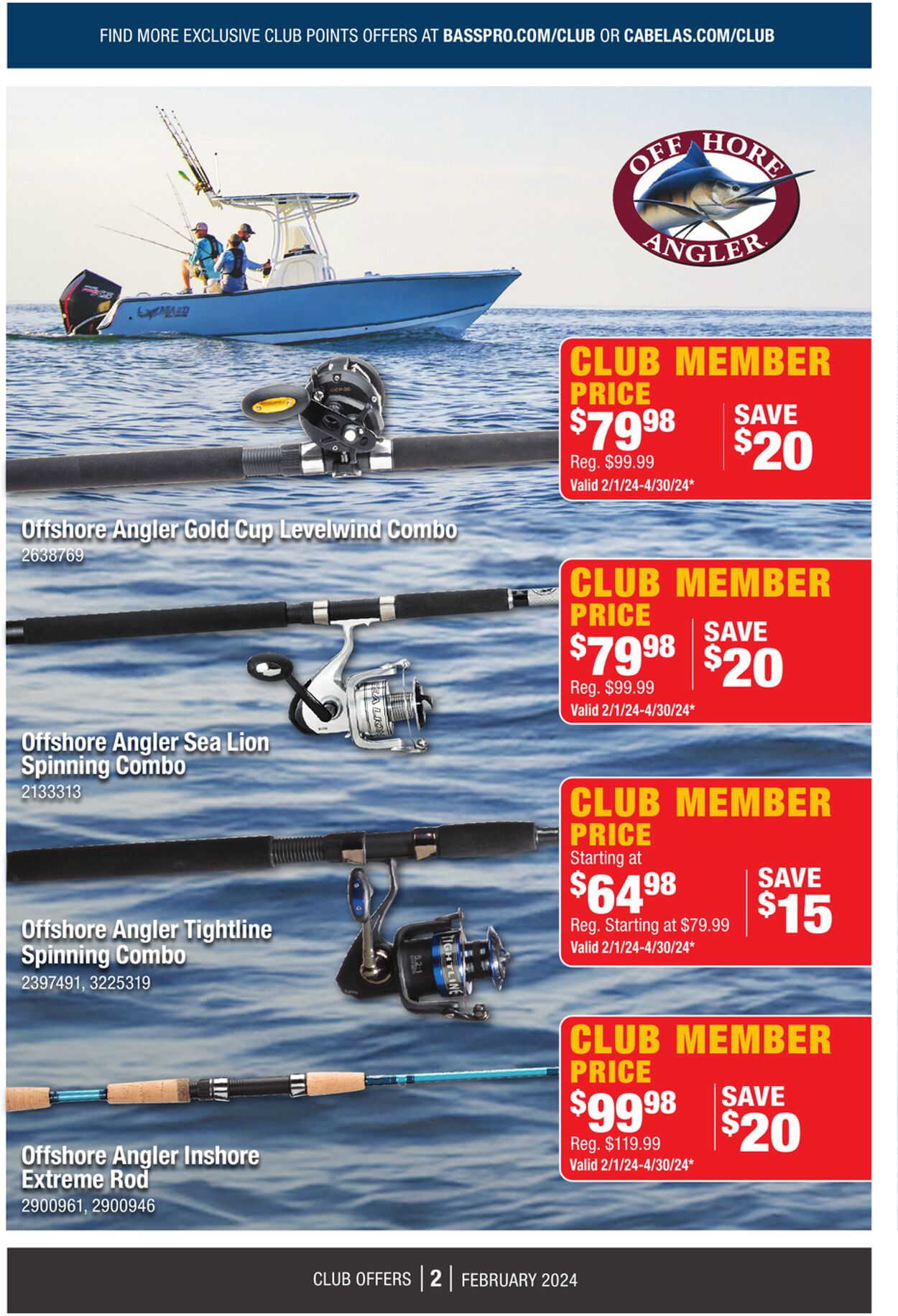 Catalogue Cabela's from 02/01/2024