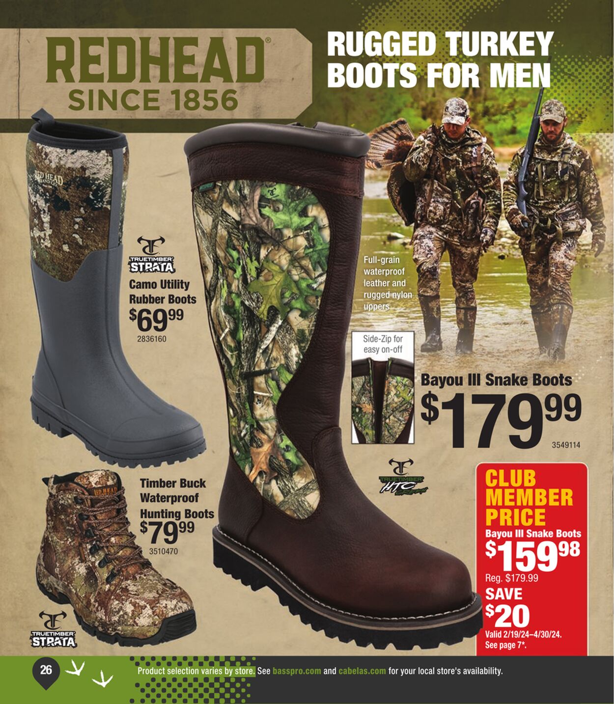 Catalogue Cabela's from 02/21/2024