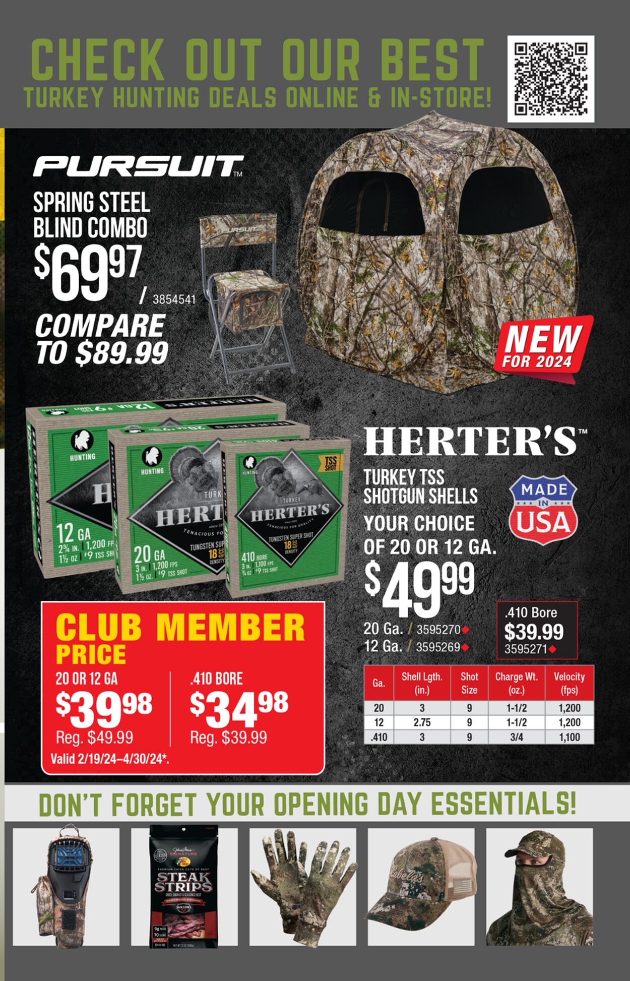 Catalogue Cabela's from 03/01/2024