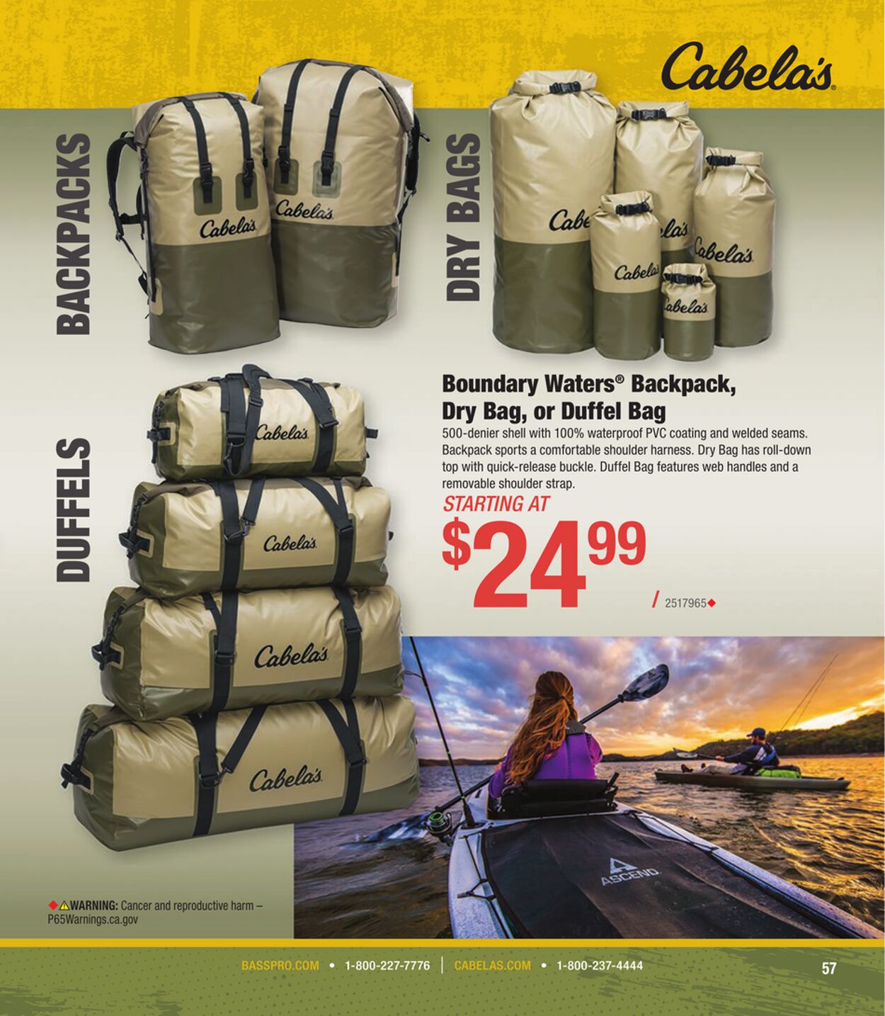 Catalogue Cabela's from 05/14/2024