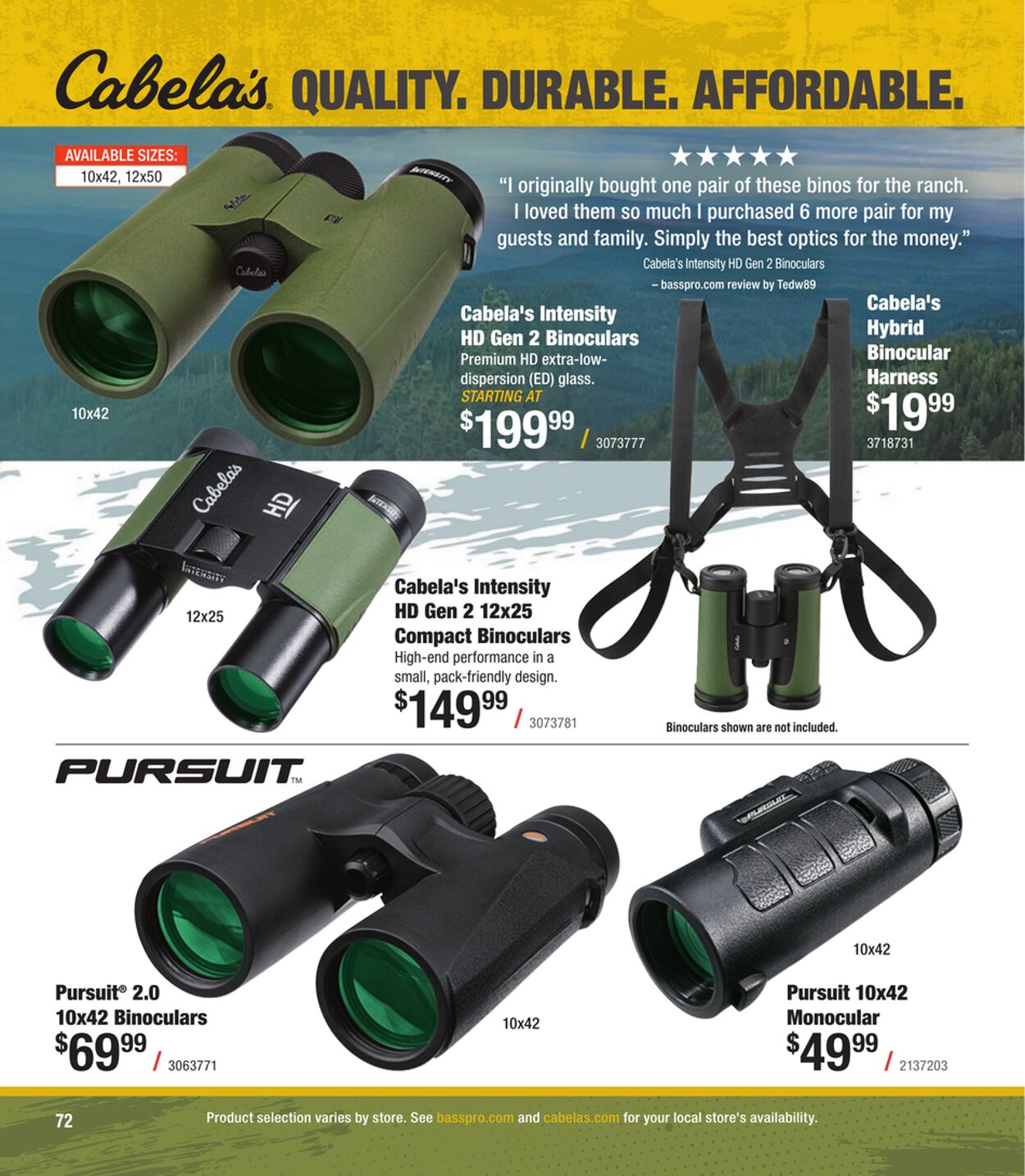 Catalogue Cabela's from 05/14/2024