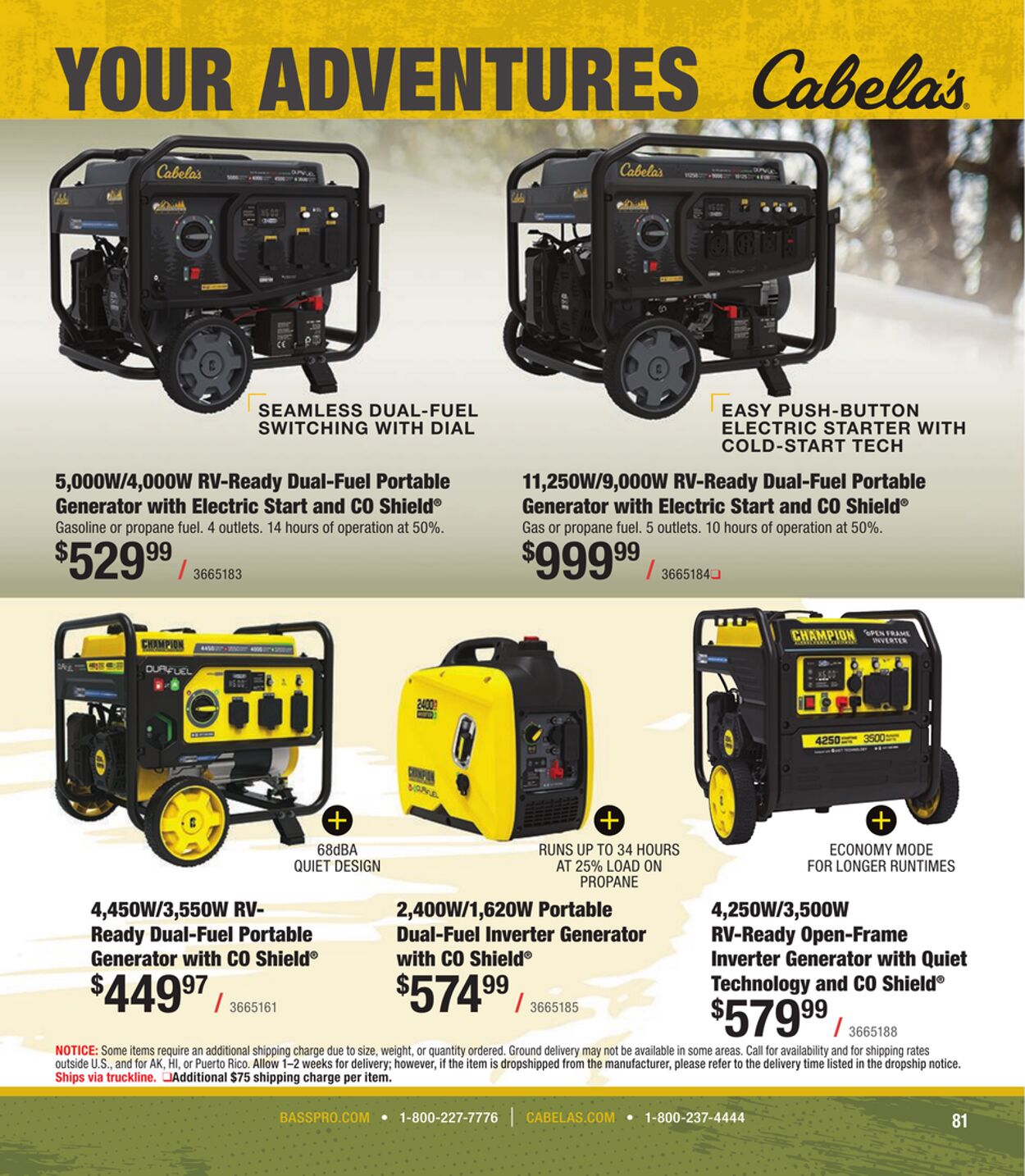 Catalogue Cabela's from 05/14/2024