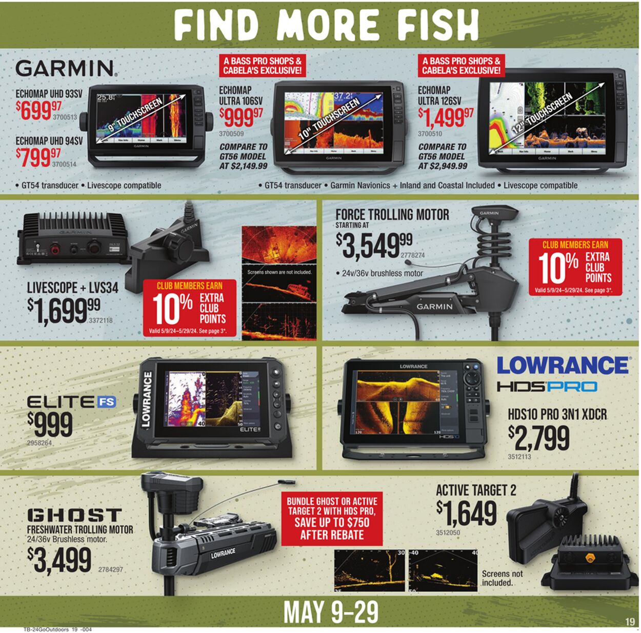 Catalogue Cabela's from 05/09/2024