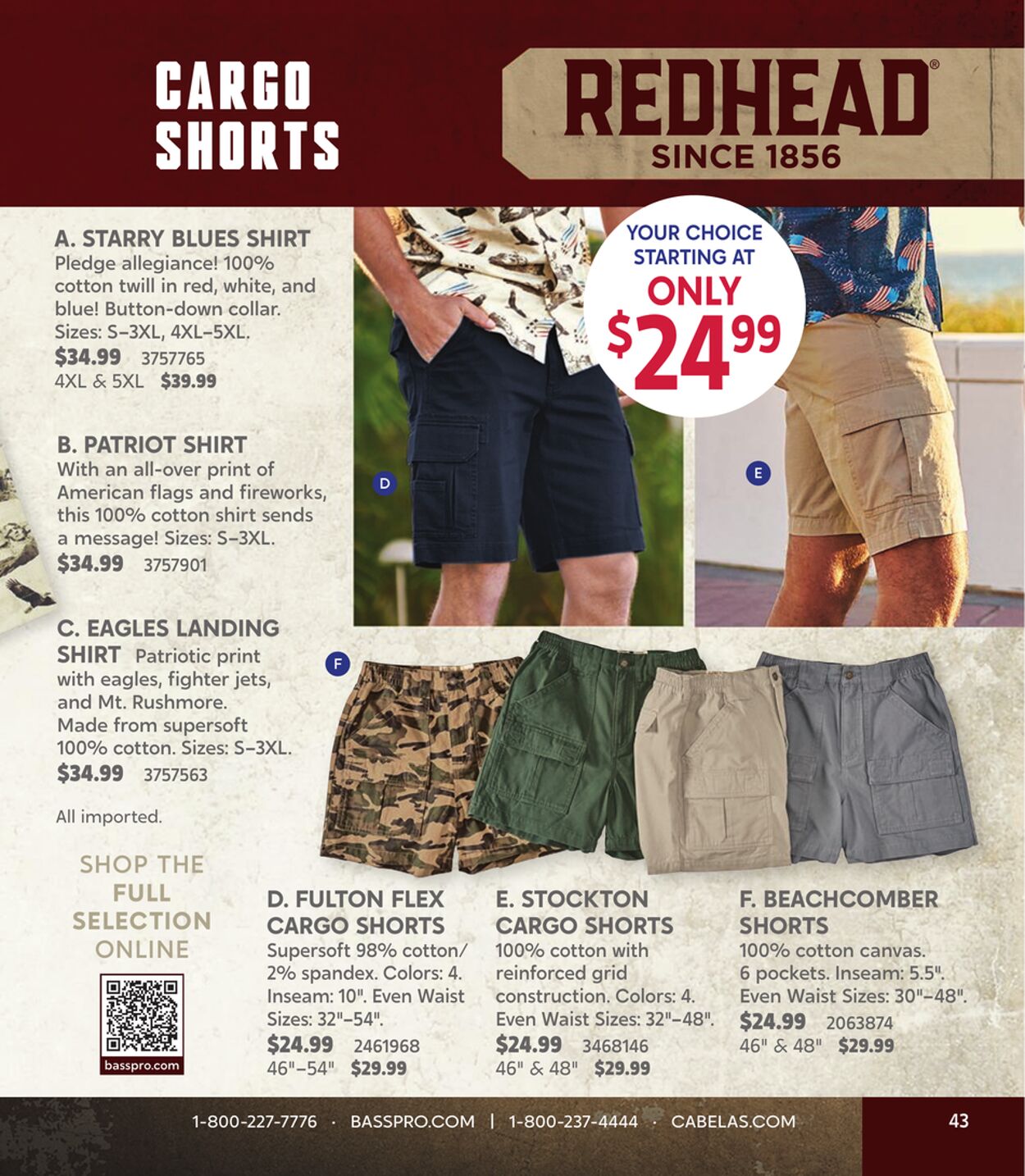 Catalogue Cabela's from 05/29/2024