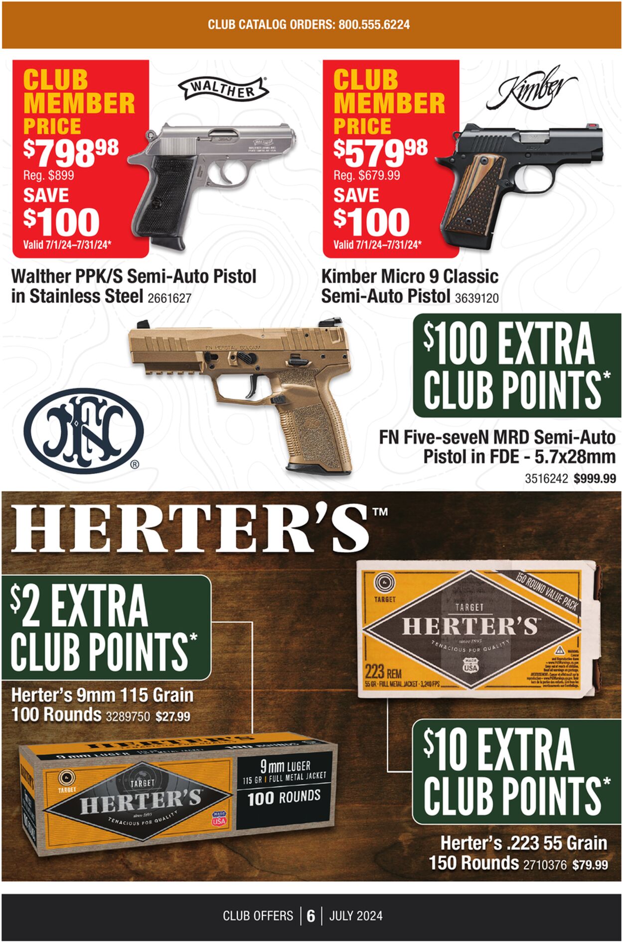 Catalogue Cabela's from 07/01/2024