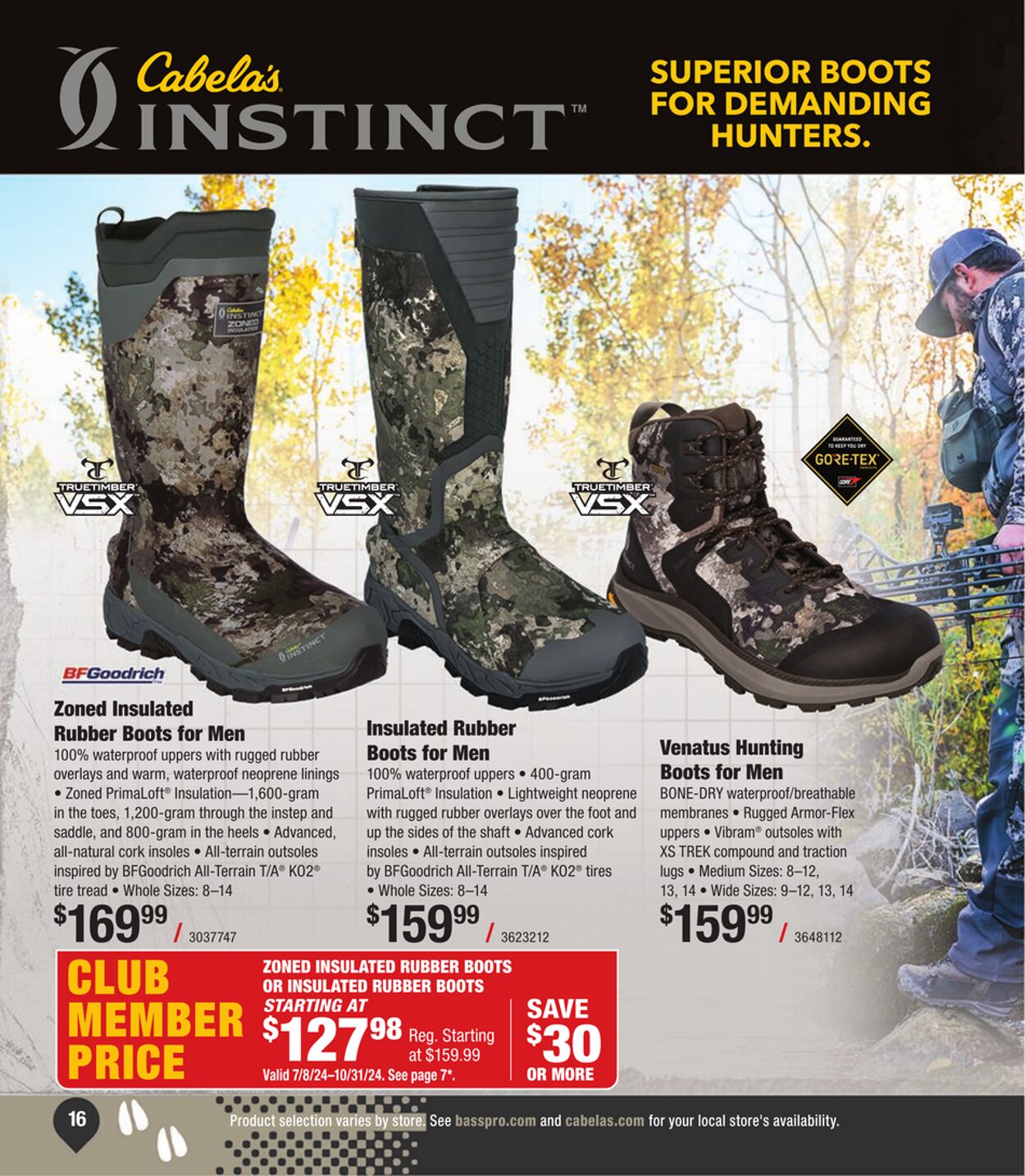 Catalogue Cabela's from 07/31/2024