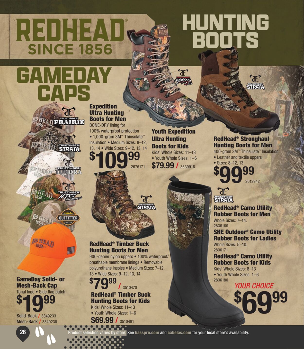 Catalogue Cabela's from 07/31/2024