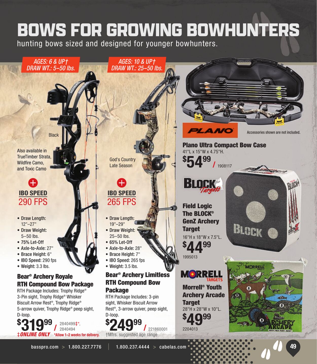 Catalogue Cabela's from 07/31/2024