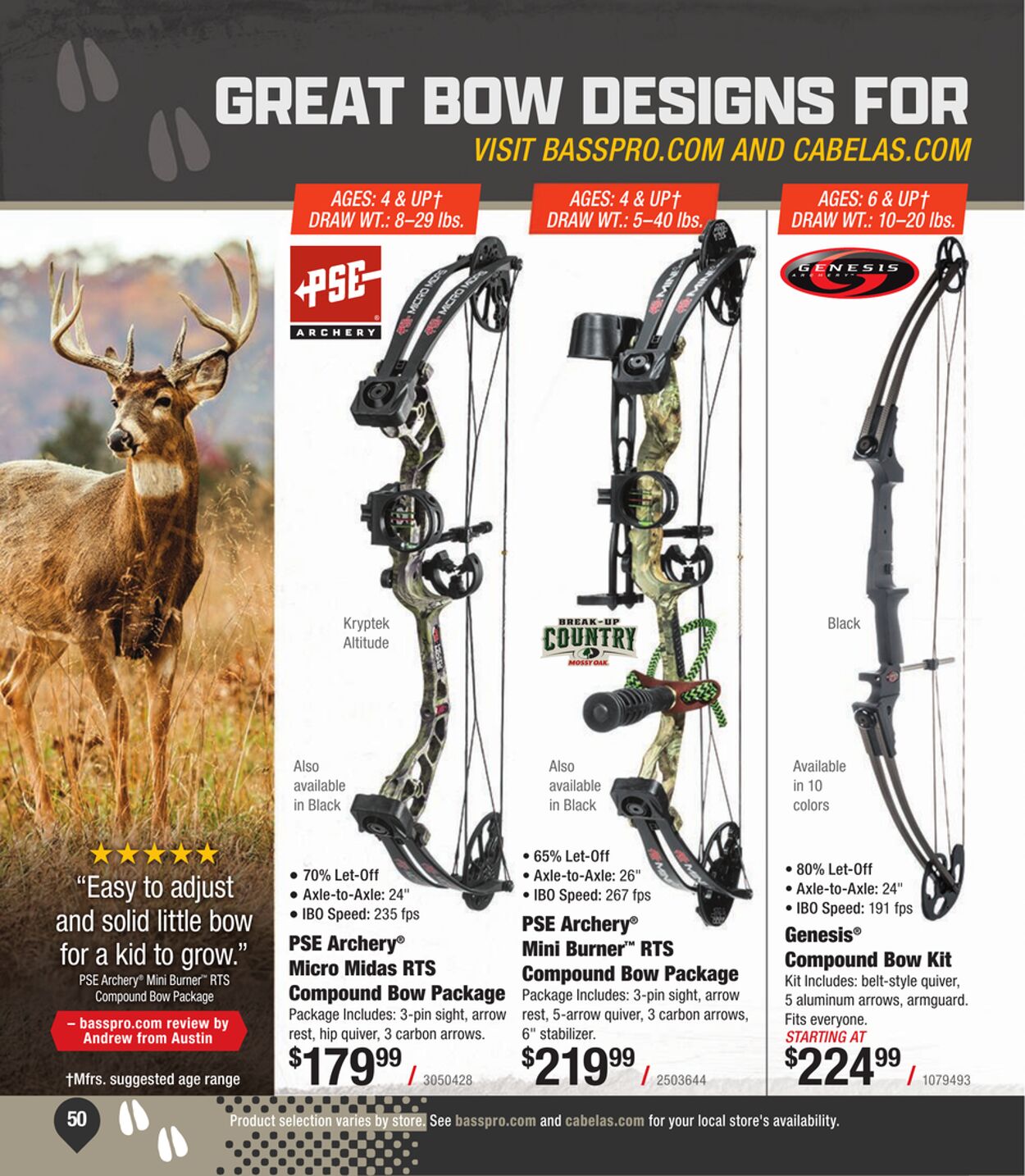 Catalogue Cabela's from 07/31/2024