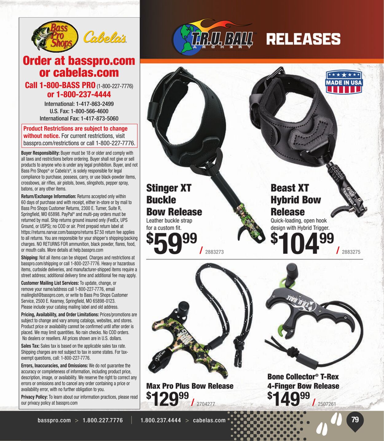 Catalogue Cabela's from 07/31/2024