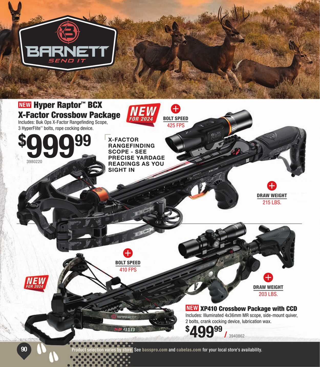 Catalogue Cabela's from 07/31/2024