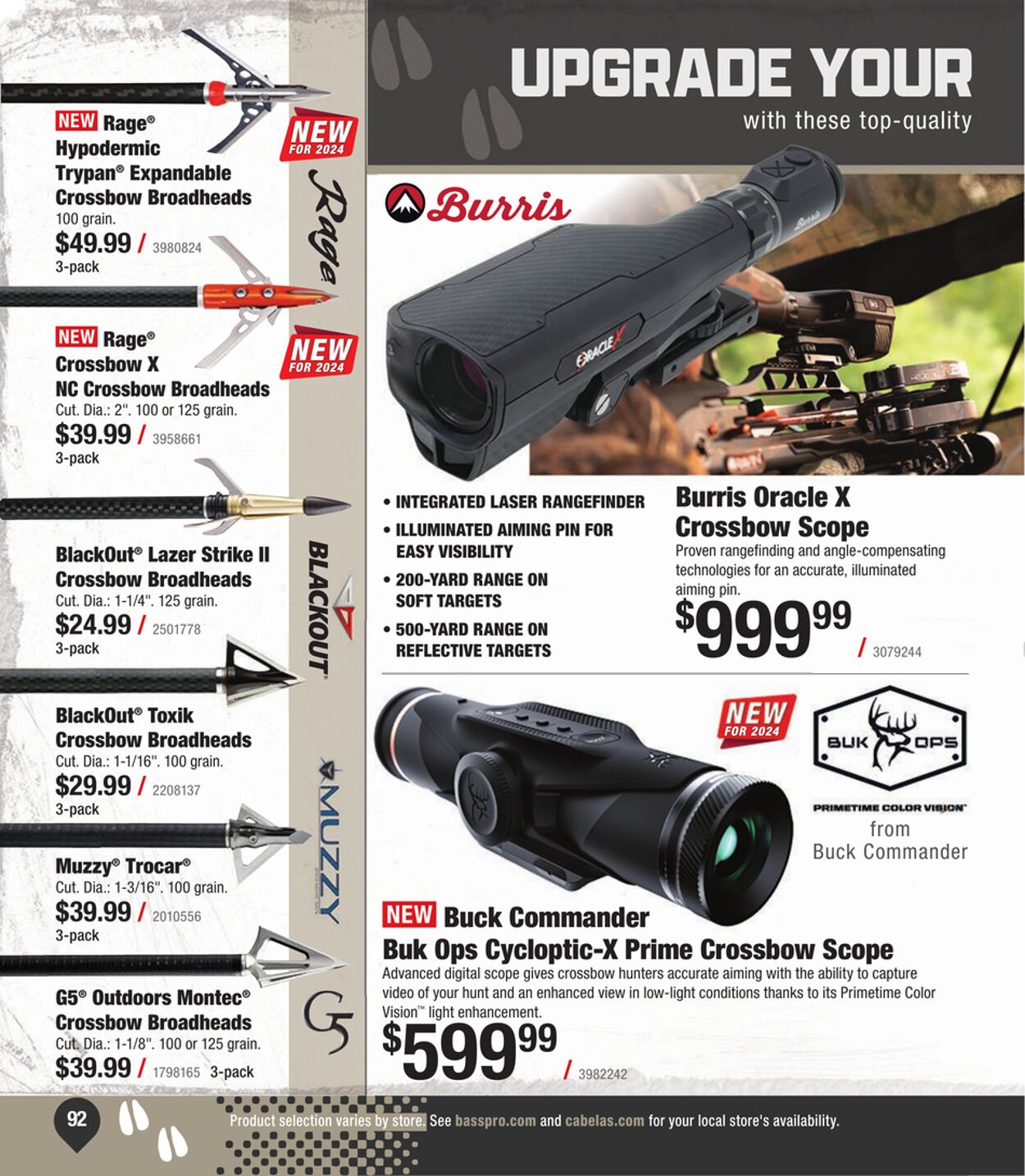 Catalogue Cabela's from 07/31/2024