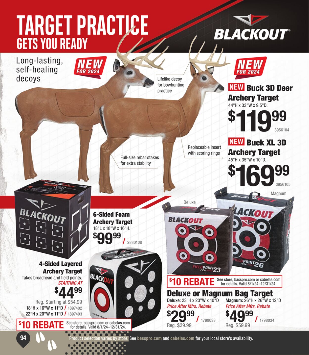 Catalogue Cabela's from 07/31/2024