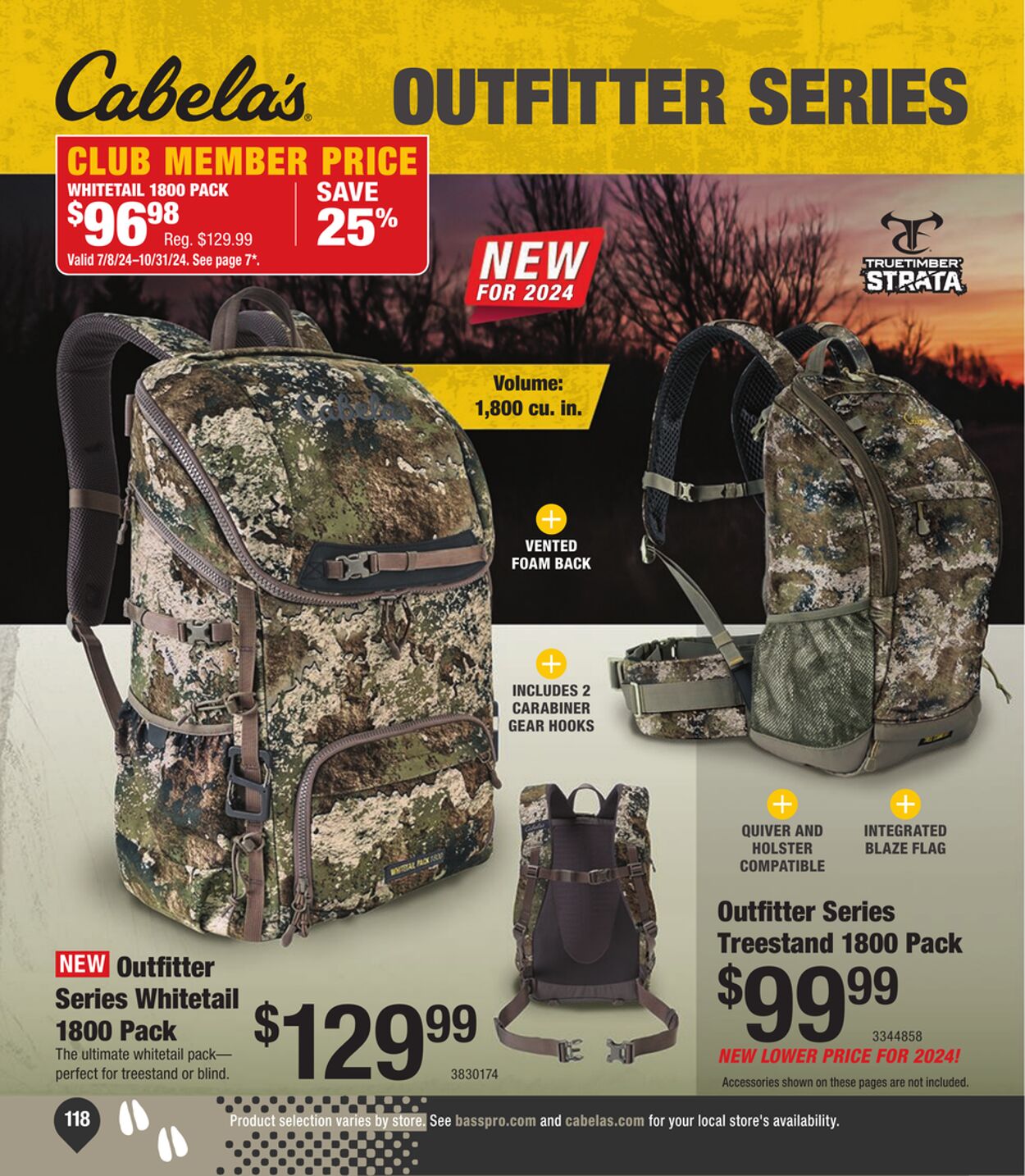 Catalogue Cabela's from 07/31/2024