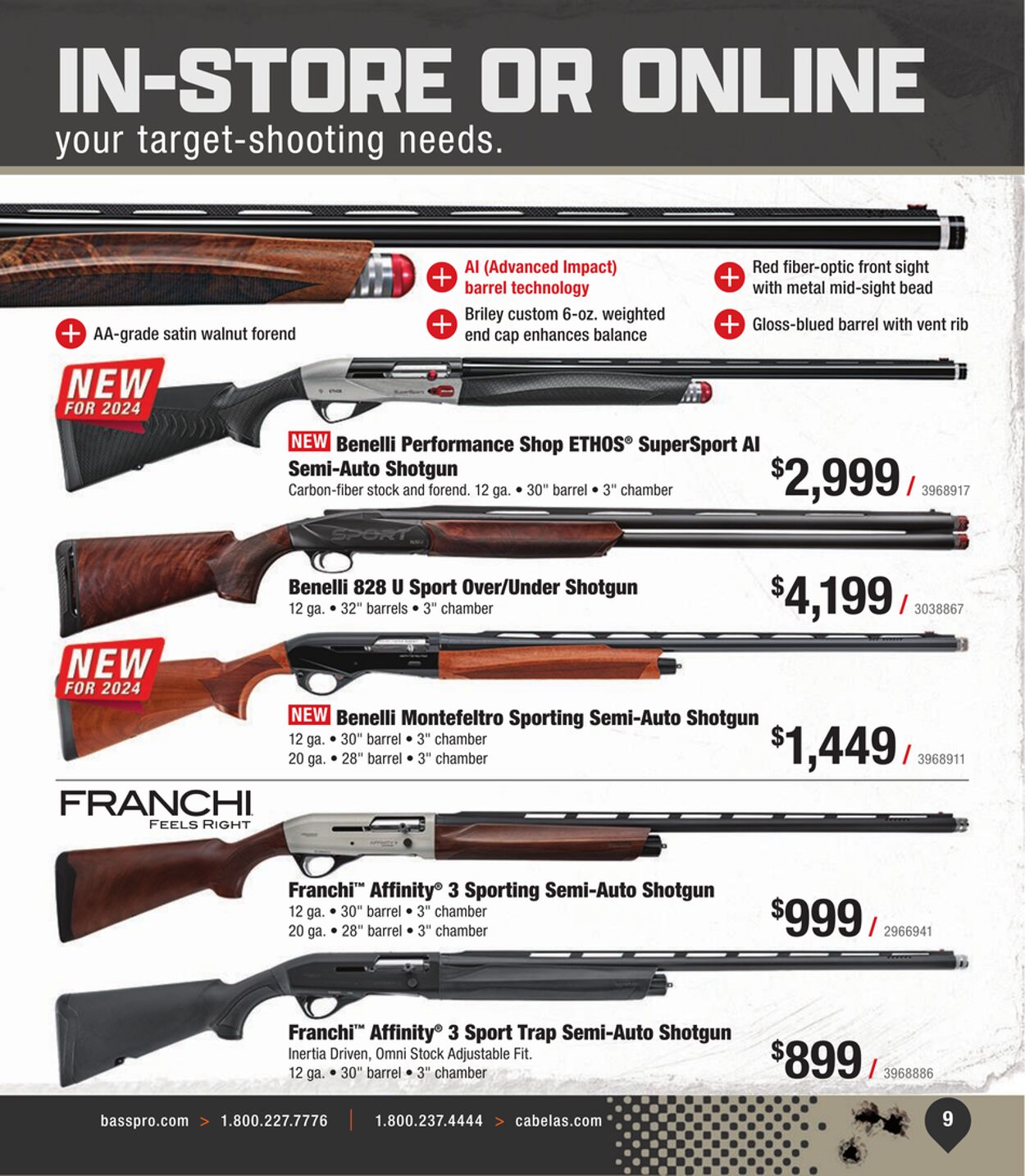 Catalogue Cabela's from 08/21/2024