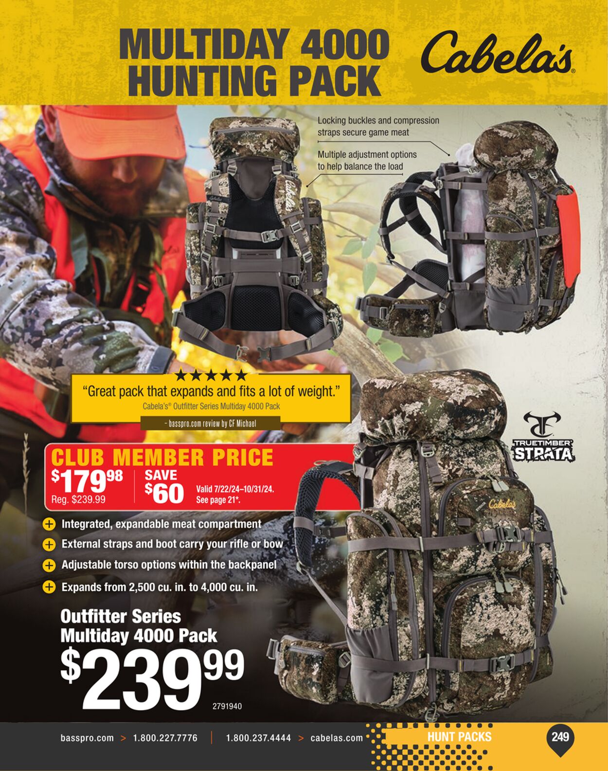 Catalogue Cabela's from 09/04/2024