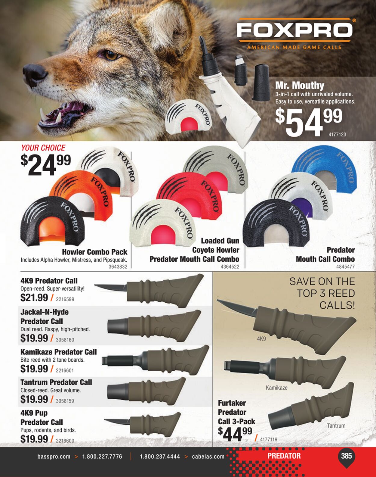 Catalogue Cabela's from 09/04/2024